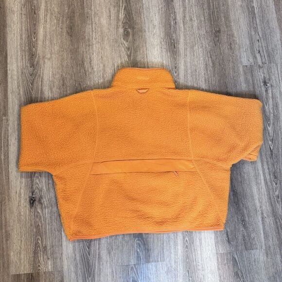 Halfdays Pieper Fleece Jacket Sunset Orange Size M NWT $189 - Picture 4 of 9